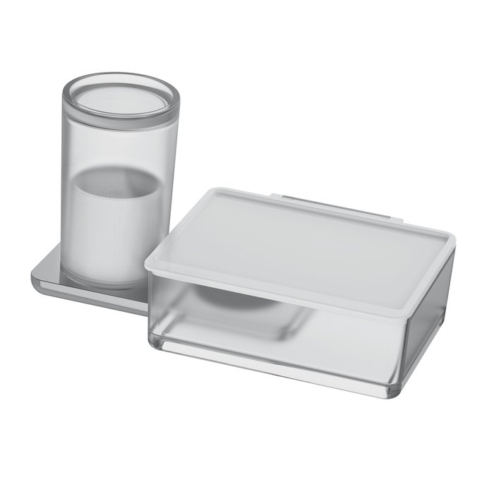 Hygiene-Utensilienbox + Feuchttücherbox