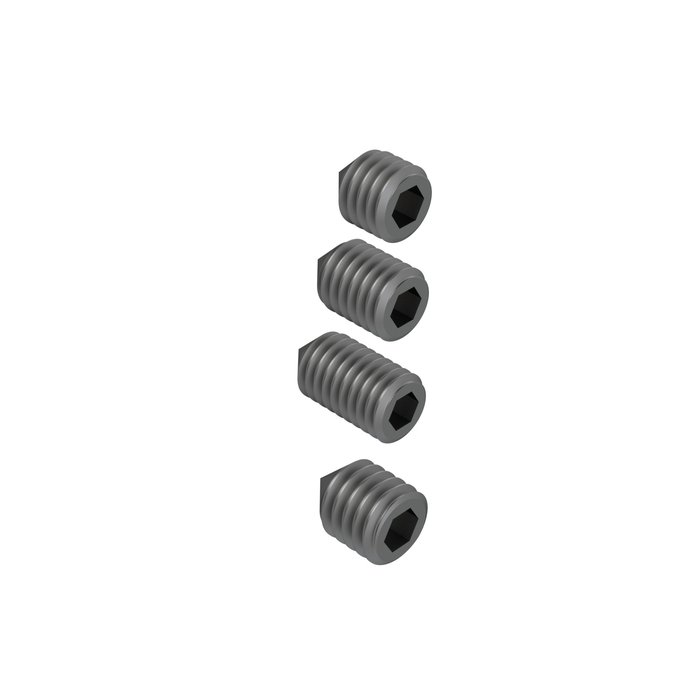 Set of hex socket screws