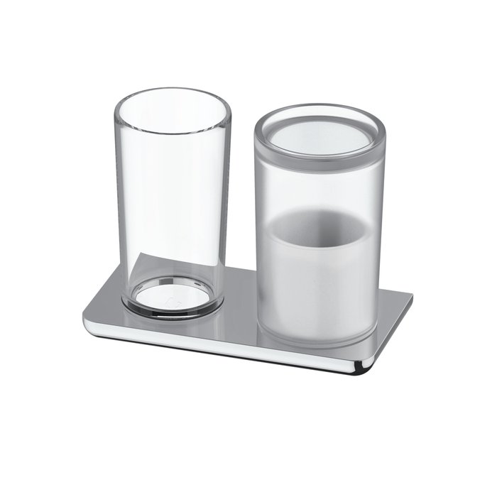 Glass holder and hygiene utensils box