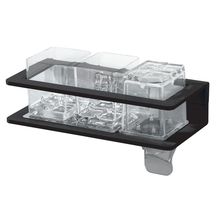 Porte-verre double et Savonette