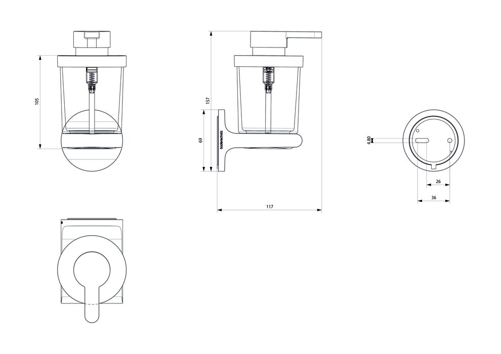 Distributore di sapone