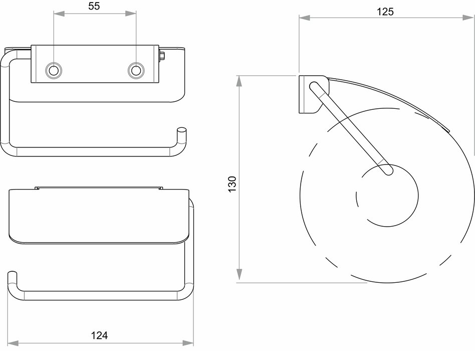 WC-Papierhalter