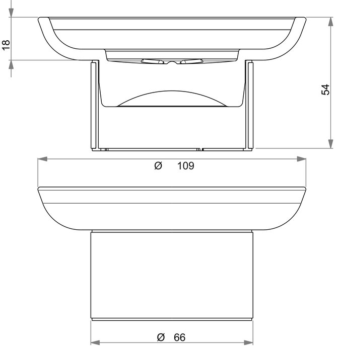 Seifenhalter Standmodell