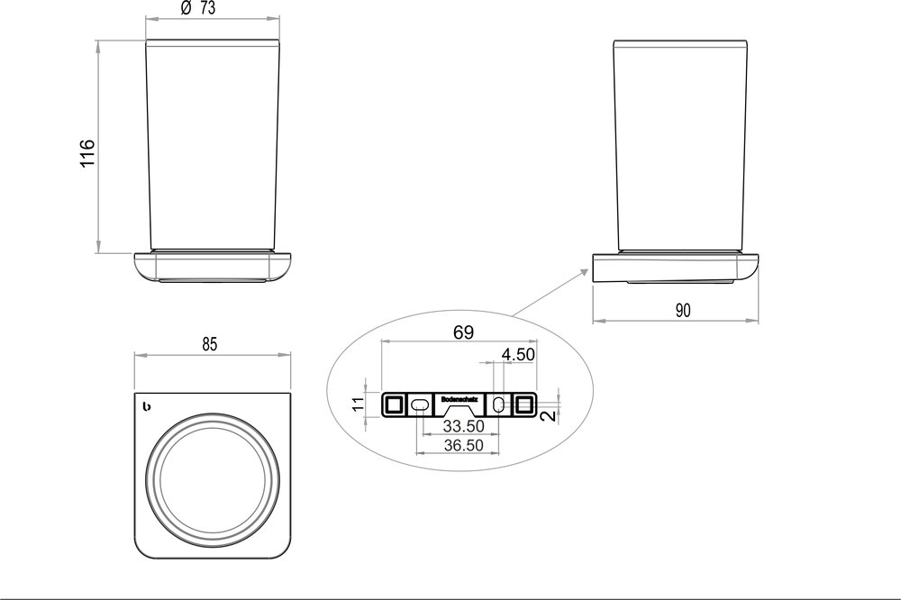 Hygiene/utensils box