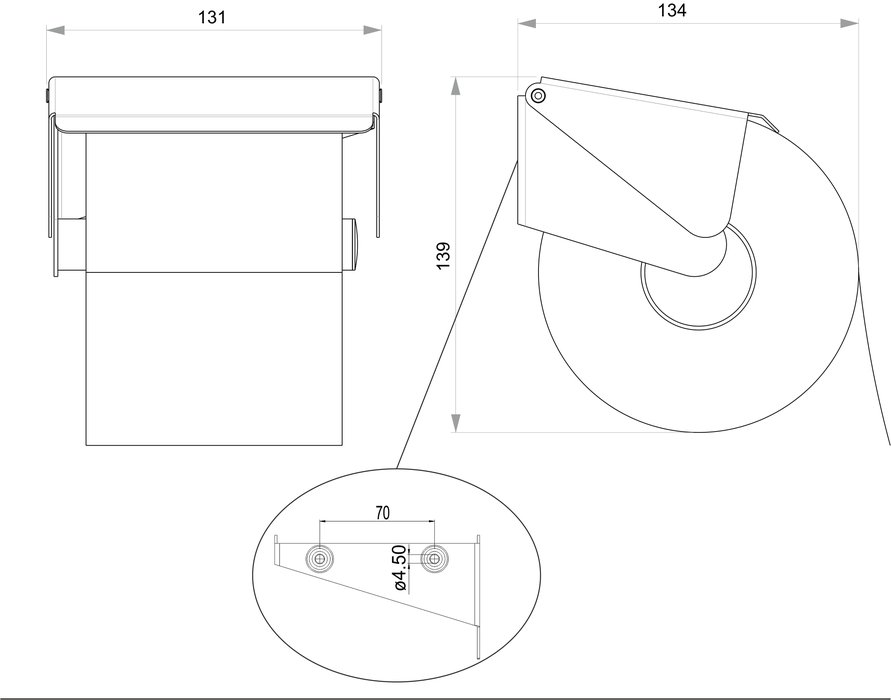 WC-Papierhalter