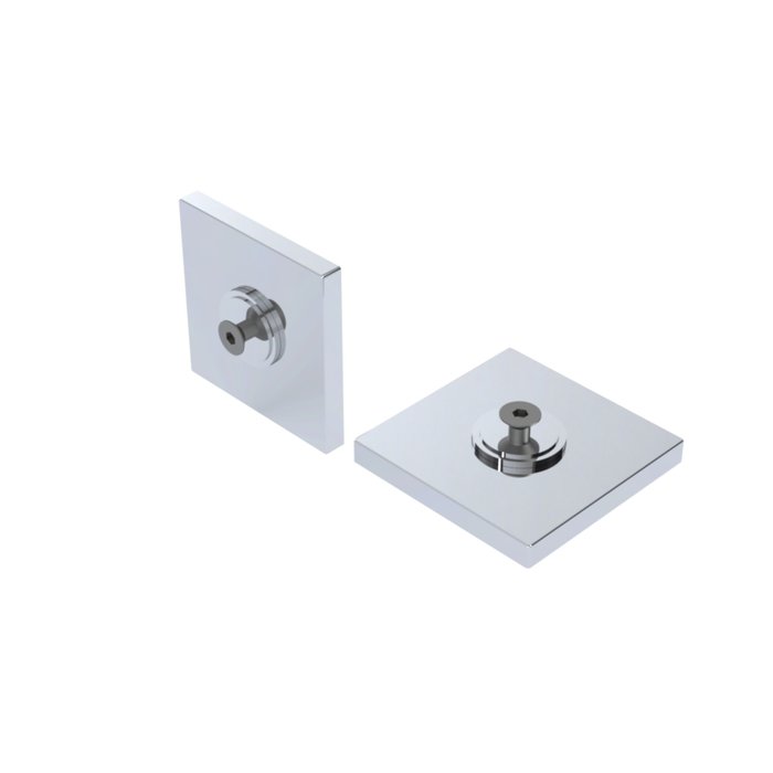 Set adesivo quadrate asta scorrimento doccia