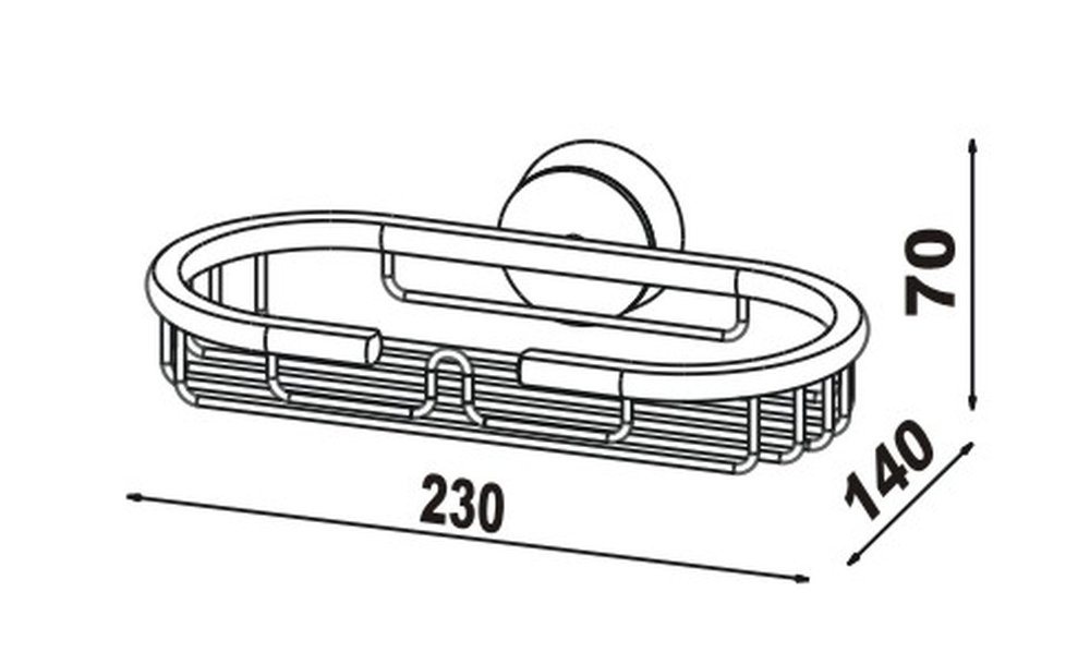  RIVA Drahtseifenhalter Wipo 