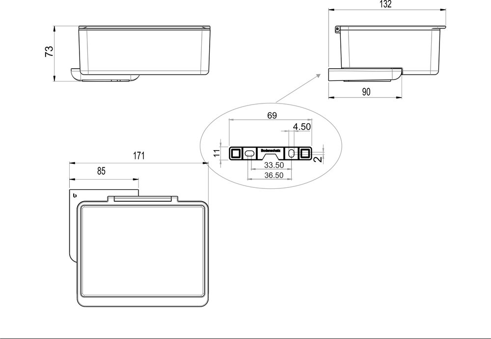 Box per salviette umide/utensili