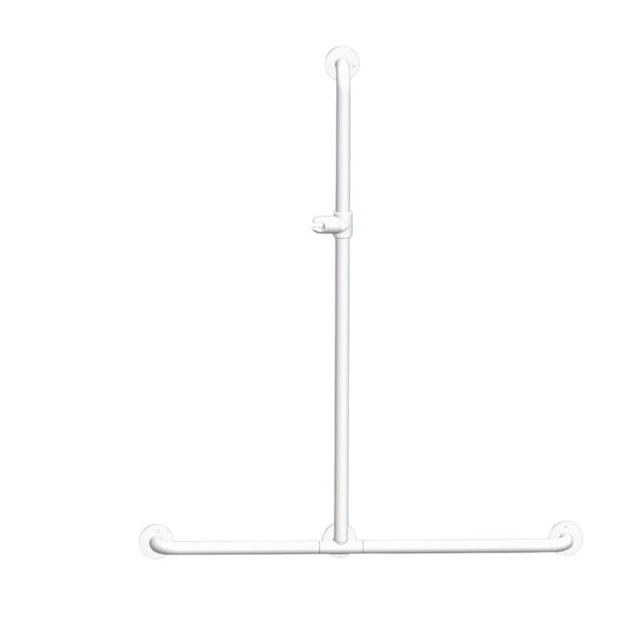 Duschhandlauf T-Form mit Brausehalter