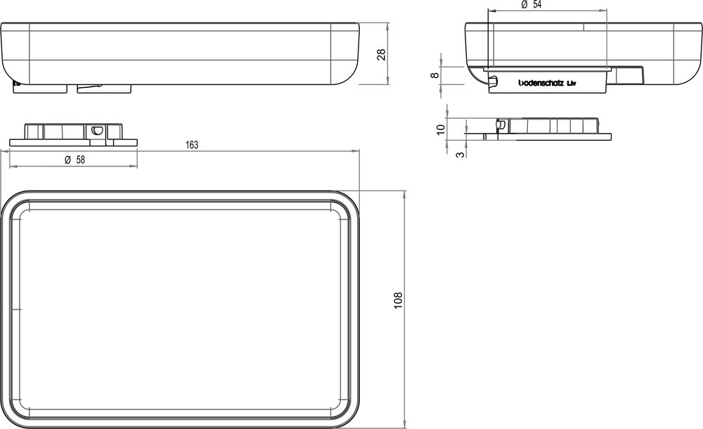 Storage dish (accessory)