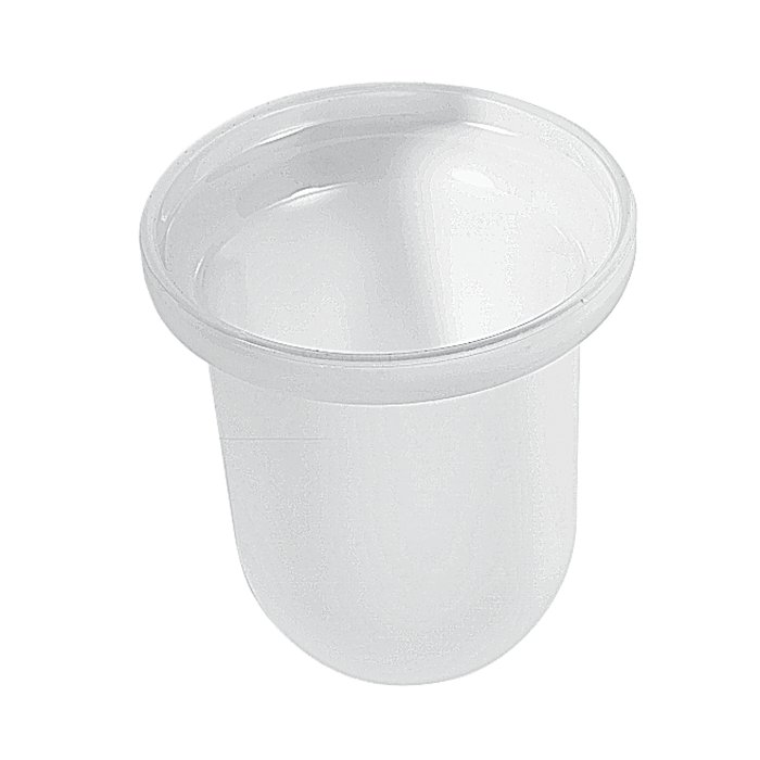 Mattglas zu WC-Bürstengarnitur