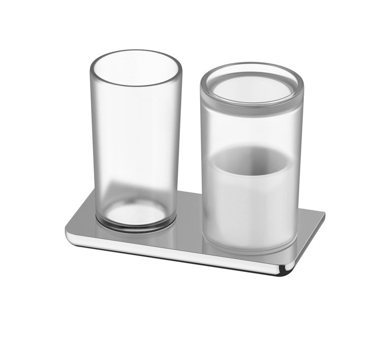 Glashalter und Hygiene-Utensilienbox