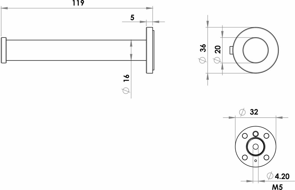 WC-Reserverollenhalter