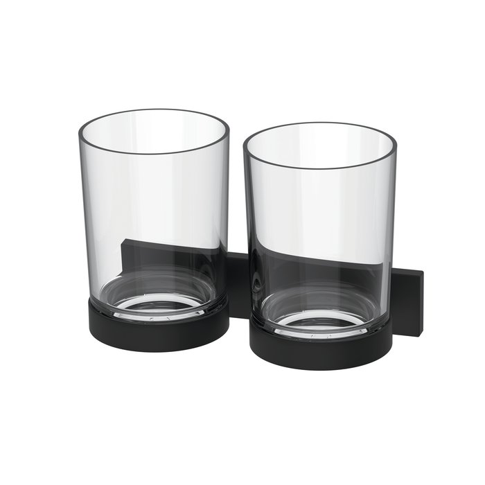 Doppelglashalter mit Klarglas