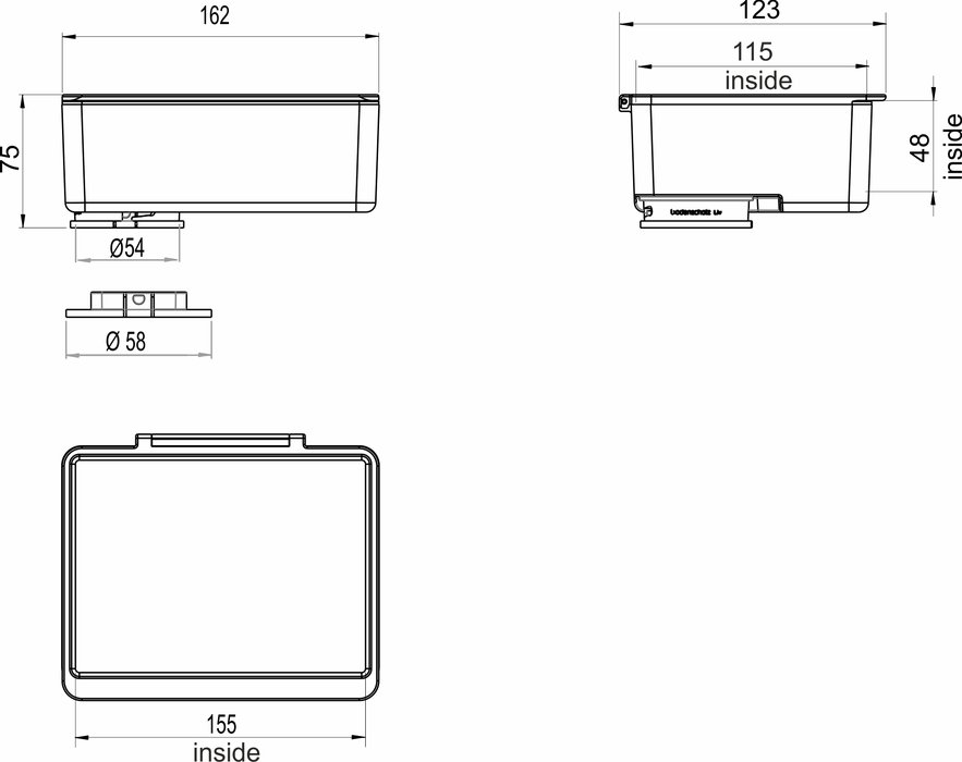 Box per salviette umide (accessori)