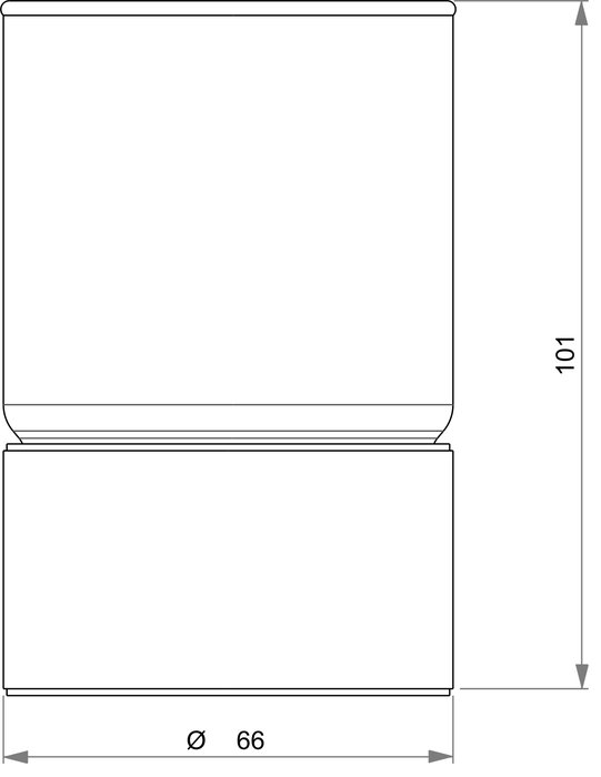 Glashalter Standmodell