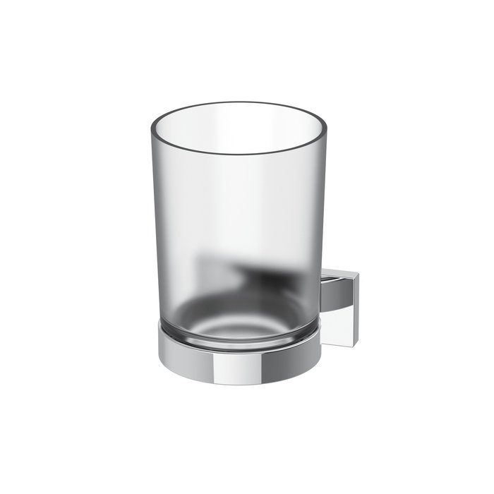 Porte-verre avec verre opaque