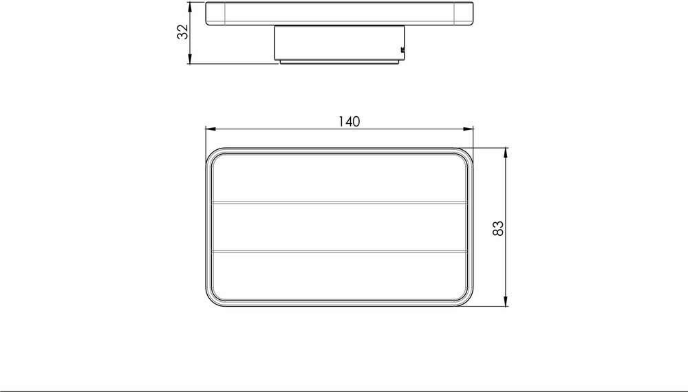 Seifenhalter Standmodell
