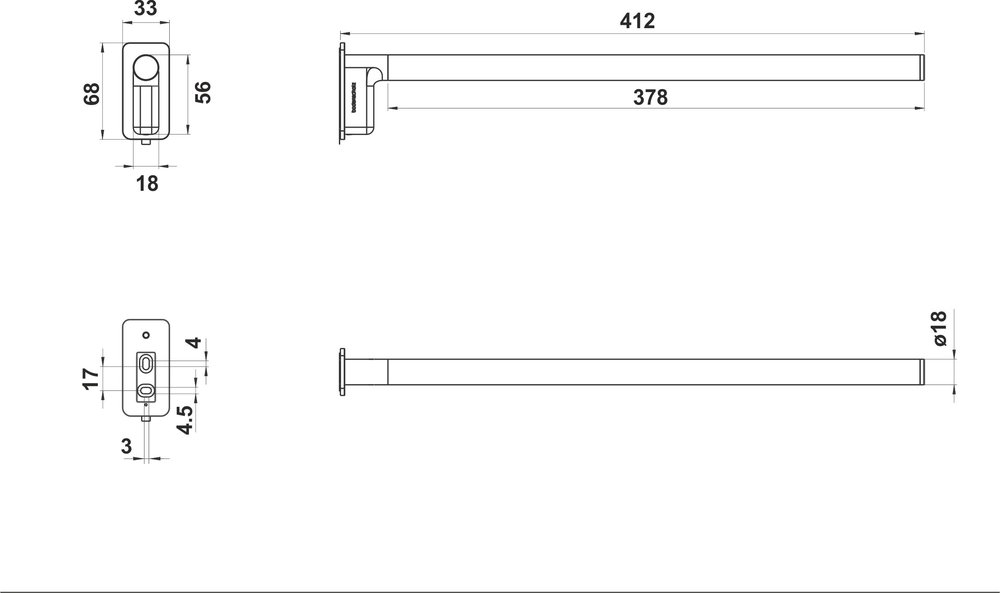 Towel rail