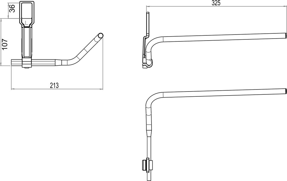 Towel holder to wash bassin LAUFEN