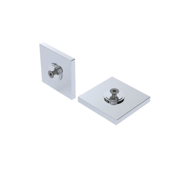 Klebeset eckig Duschengleitstange