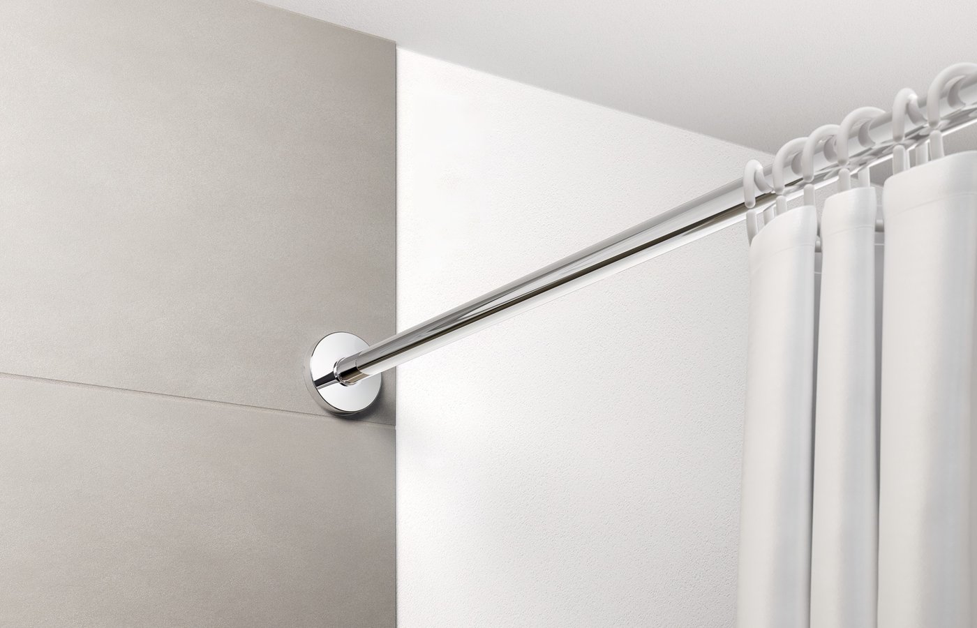 Tringle de douche modèle I, ajustable Mood