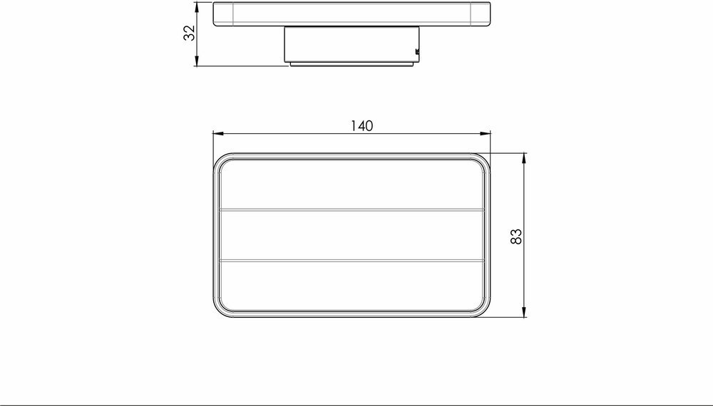 Seifenhalter Standmodell