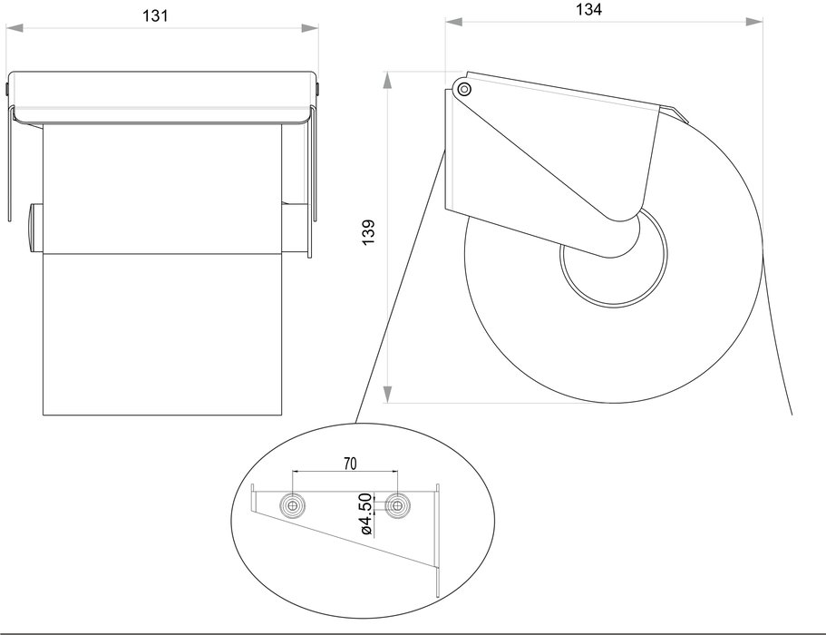 WC-Papierhalter