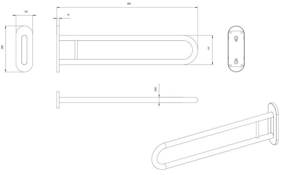 Barre d'appui