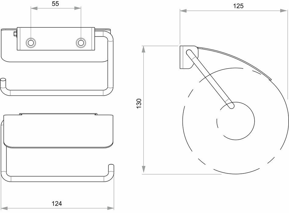 WC-Papierhalter