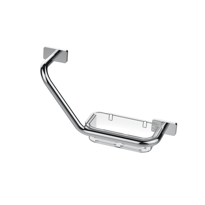 Bath handle, angled