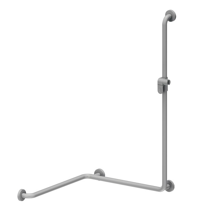 Main courante de douche avec support de douche