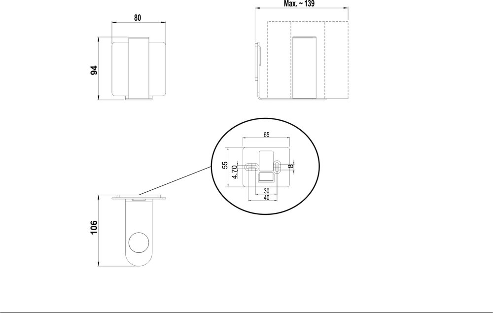 Reserverollenhalter